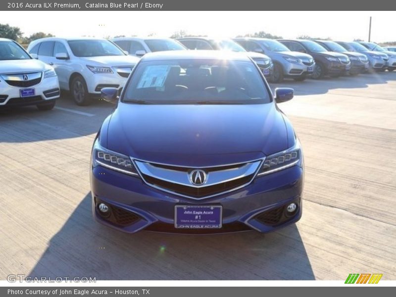 Catalina Blue Pearl / Ebony 2016 Acura ILX Premium