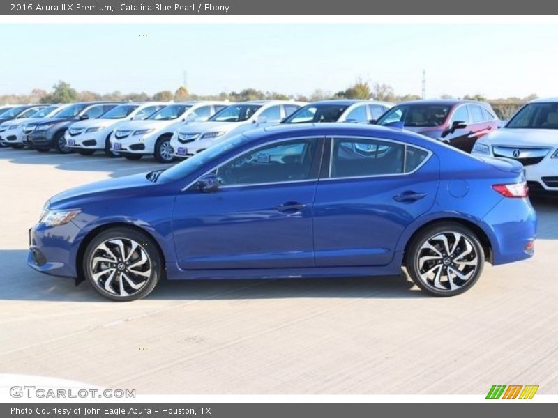 Catalina Blue Pearl / Ebony 2016 Acura ILX Premium