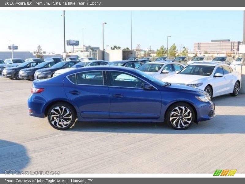 Catalina Blue Pearl / Ebony 2016 Acura ILX Premium