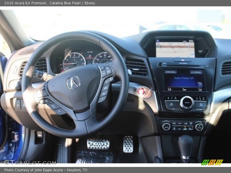 Catalina Blue Pearl / Ebony 2016 Acura ILX Premium