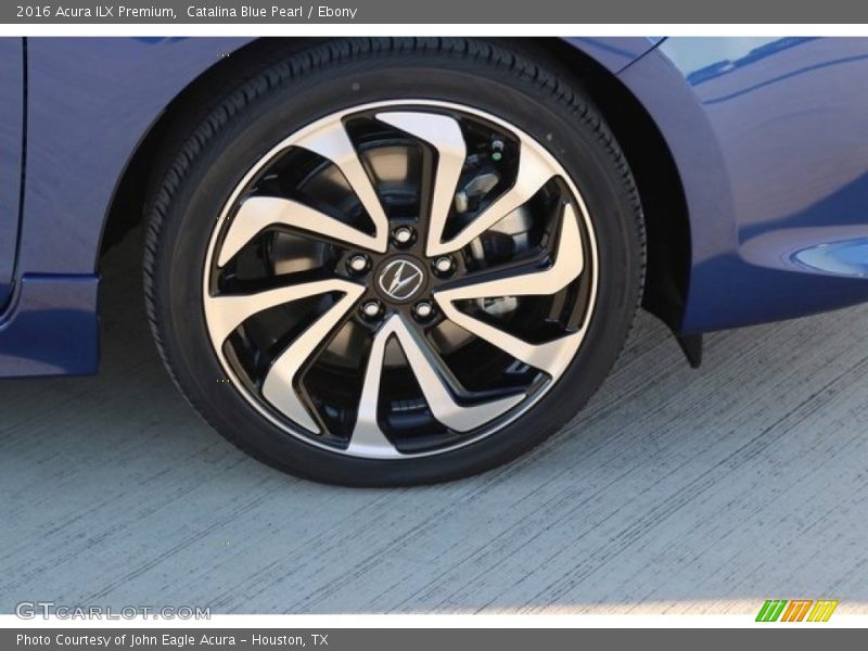 Catalina Blue Pearl / Ebony 2016 Acura ILX Premium