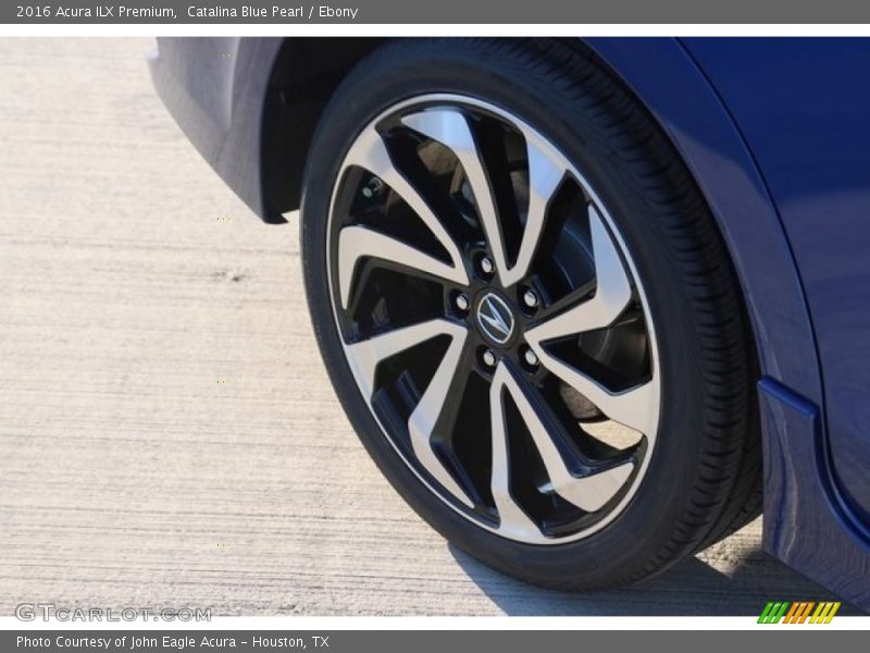 Catalina Blue Pearl / Ebony 2016 Acura ILX Premium