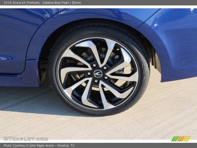 Catalina Blue Pearl / Ebony 2016 Acura ILX Premium