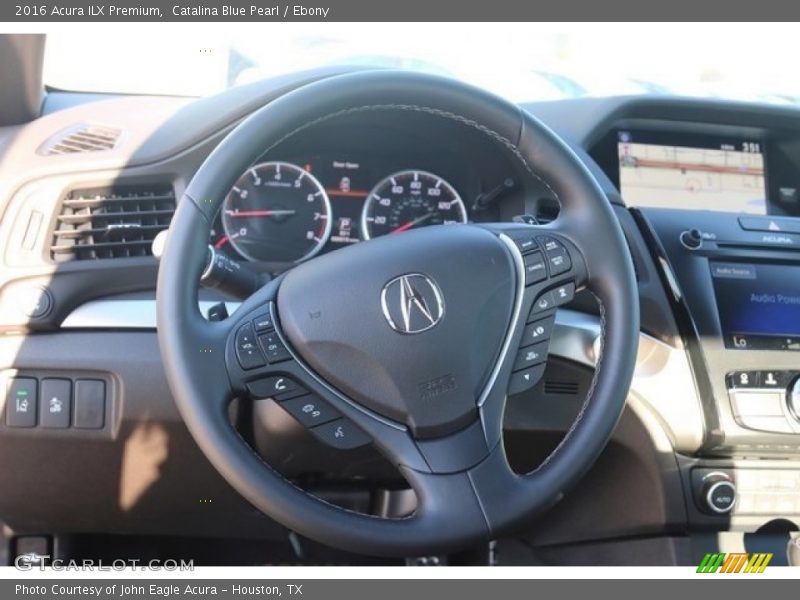 Catalina Blue Pearl / Ebony 2016 Acura ILX Premium