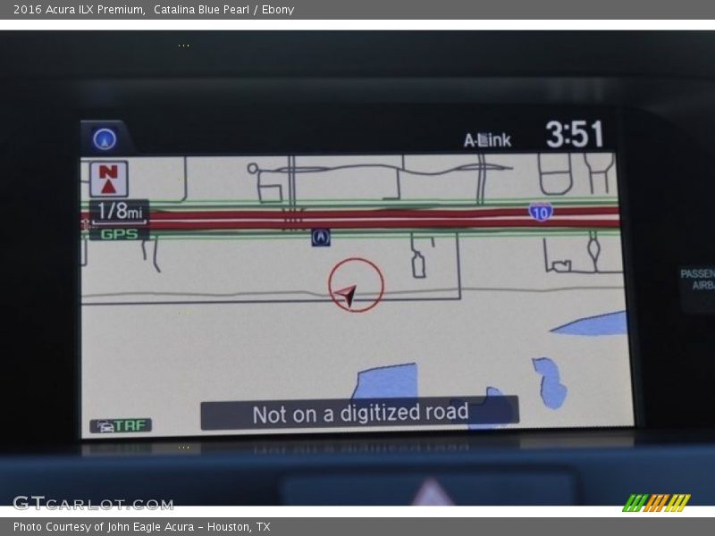 Catalina Blue Pearl / Ebony 2016 Acura ILX Premium