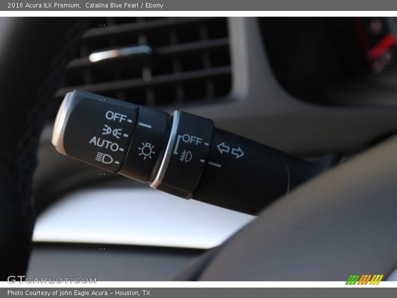 Catalina Blue Pearl / Ebony 2016 Acura ILX Premium