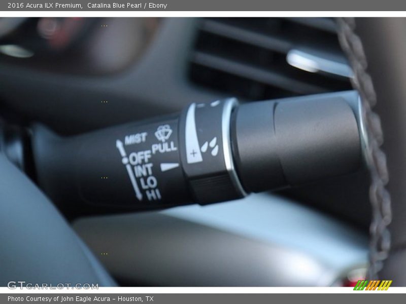 Catalina Blue Pearl / Ebony 2016 Acura ILX Premium