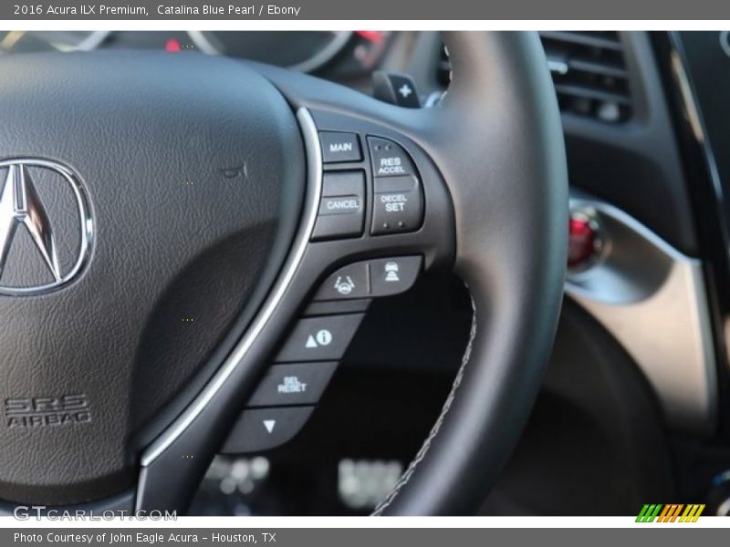 Catalina Blue Pearl / Ebony 2016 Acura ILX Premium
