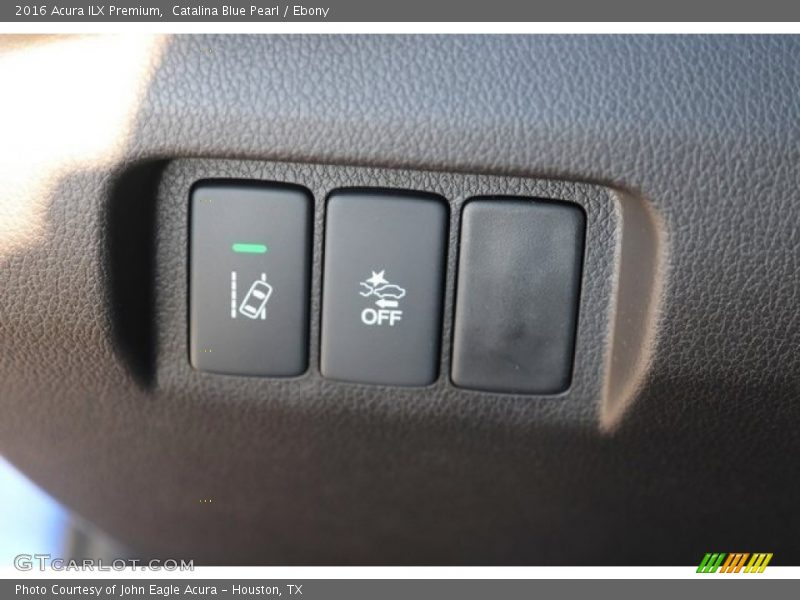 Catalina Blue Pearl / Ebony 2016 Acura ILX Premium