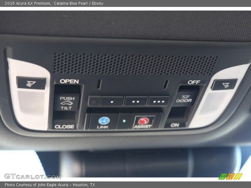 Catalina Blue Pearl / Ebony 2016 Acura ILX Premium