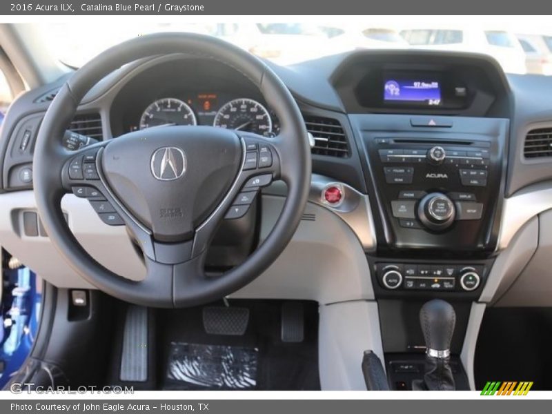Catalina Blue Pearl / Graystone 2016 Acura ILX