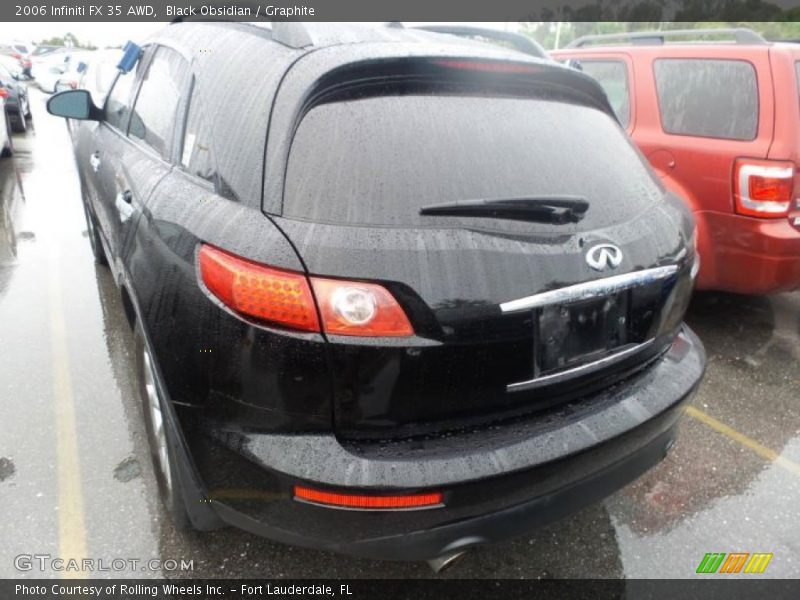 Black Obsidian / Graphite 2006 Infiniti FX 35 AWD
