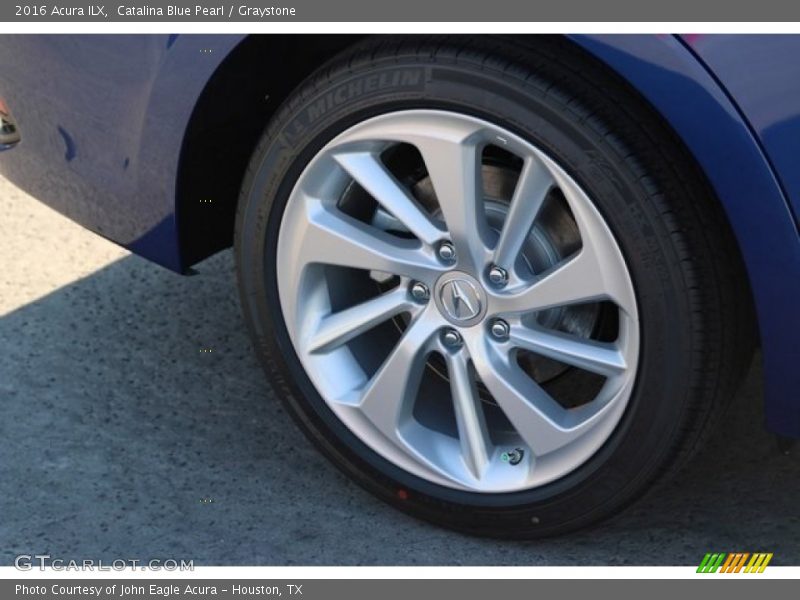 Catalina Blue Pearl / Graystone 2016 Acura ILX
