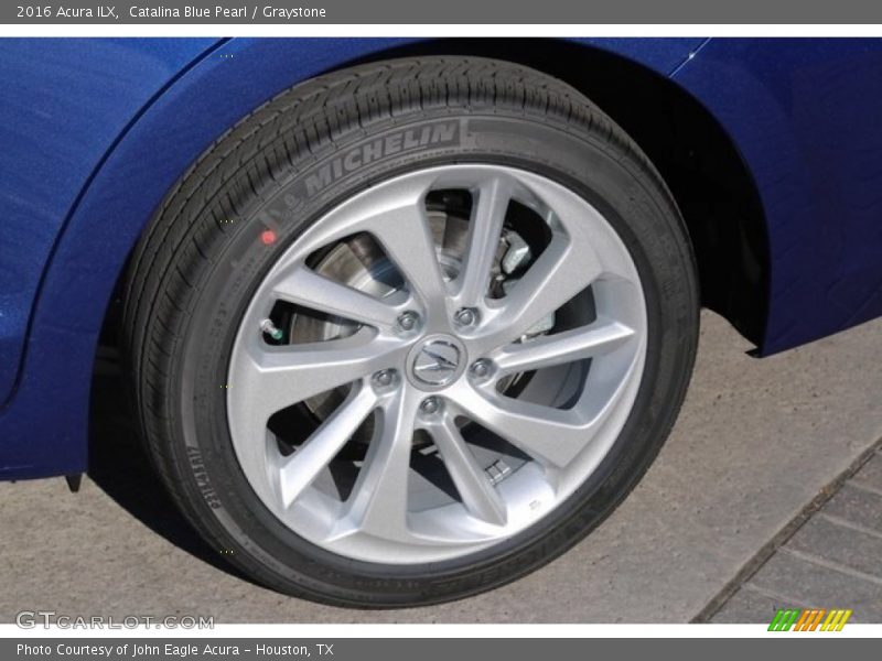 Catalina Blue Pearl / Graystone 2016 Acura ILX