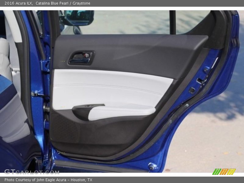Catalina Blue Pearl / Graystone 2016 Acura ILX