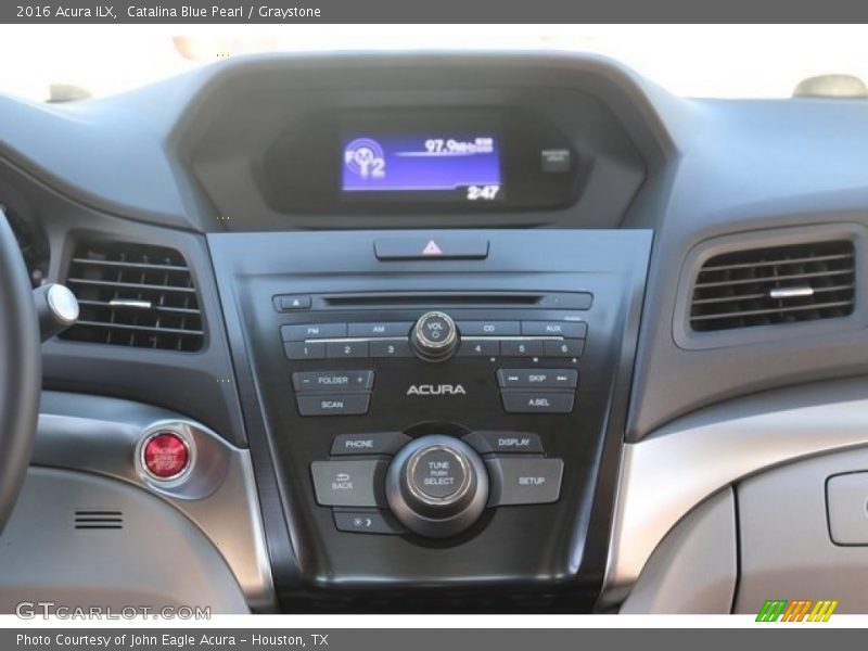 Catalina Blue Pearl / Graystone 2016 Acura ILX