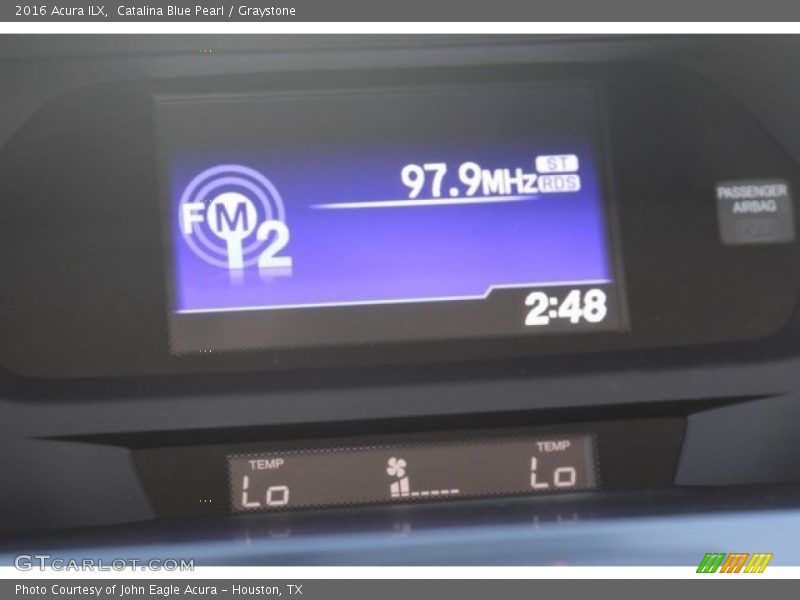 Catalina Blue Pearl / Graystone 2016 Acura ILX