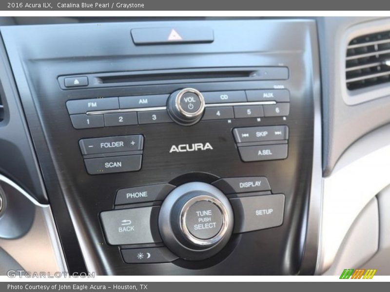 Catalina Blue Pearl / Graystone 2016 Acura ILX