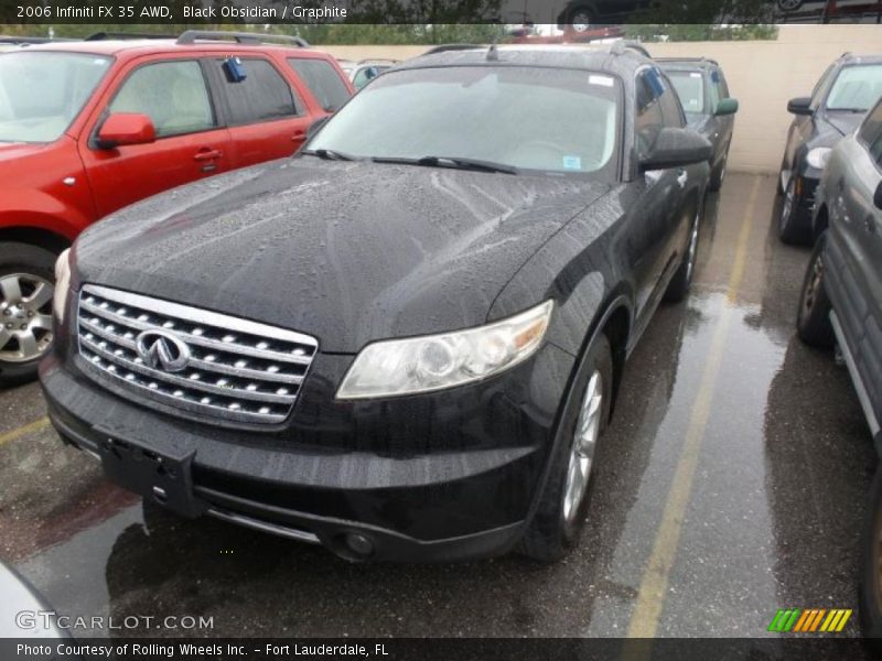 Black Obsidian / Graphite 2006 Infiniti FX 35 AWD
