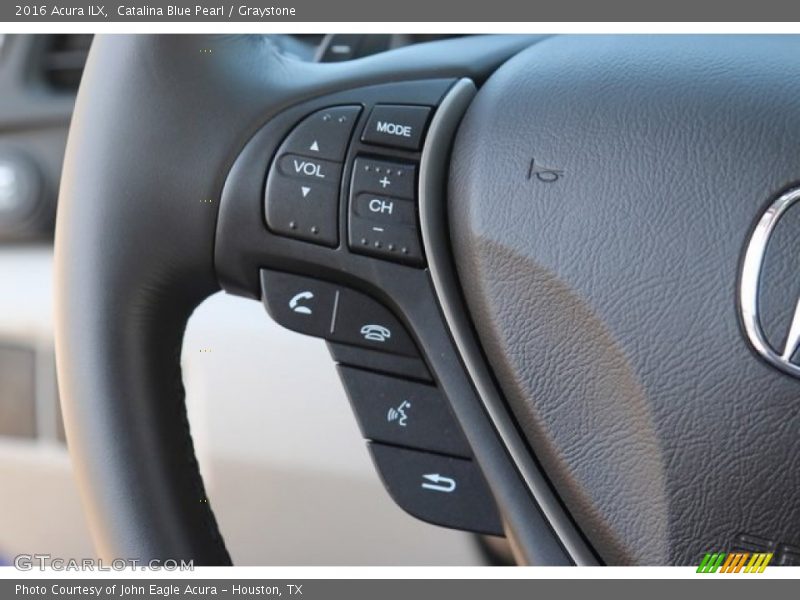 Catalina Blue Pearl / Graystone 2016 Acura ILX