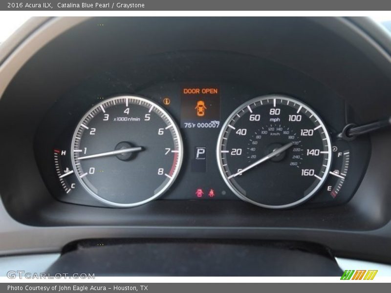 Catalina Blue Pearl / Graystone 2016 Acura ILX