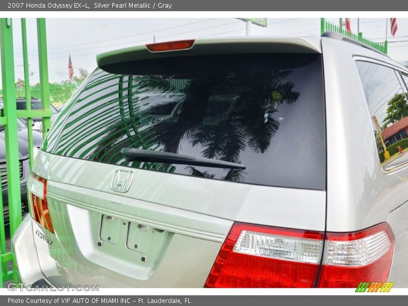 Silver Pearl Metallic / Gray 2007 Honda Odyssey EX-L