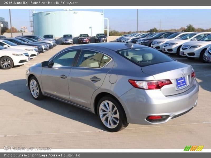 Slate Silver Metallic / Graystone 2016 Acura ILX