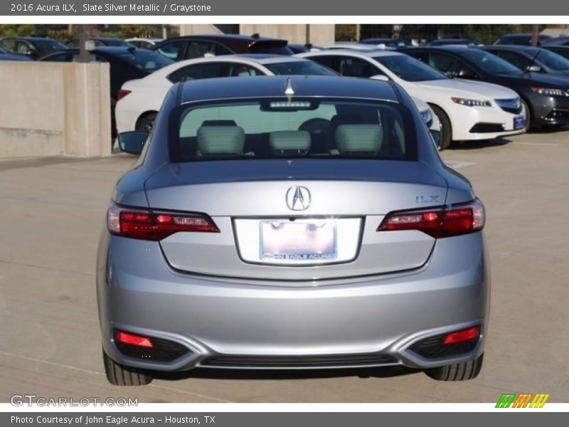 Slate Silver Metallic / Graystone 2016 Acura ILX