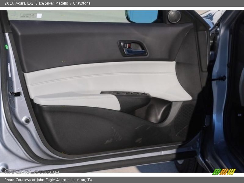 Slate Silver Metallic / Graystone 2016 Acura ILX