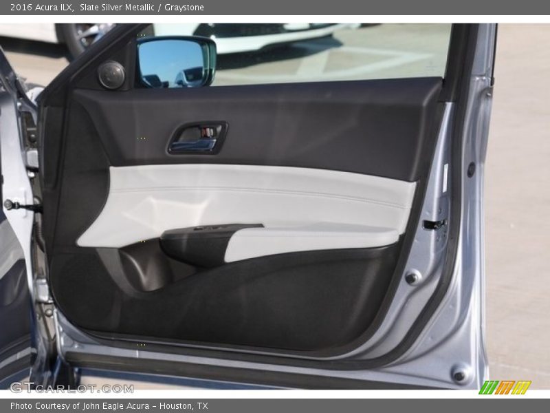 Slate Silver Metallic / Graystone 2016 Acura ILX
