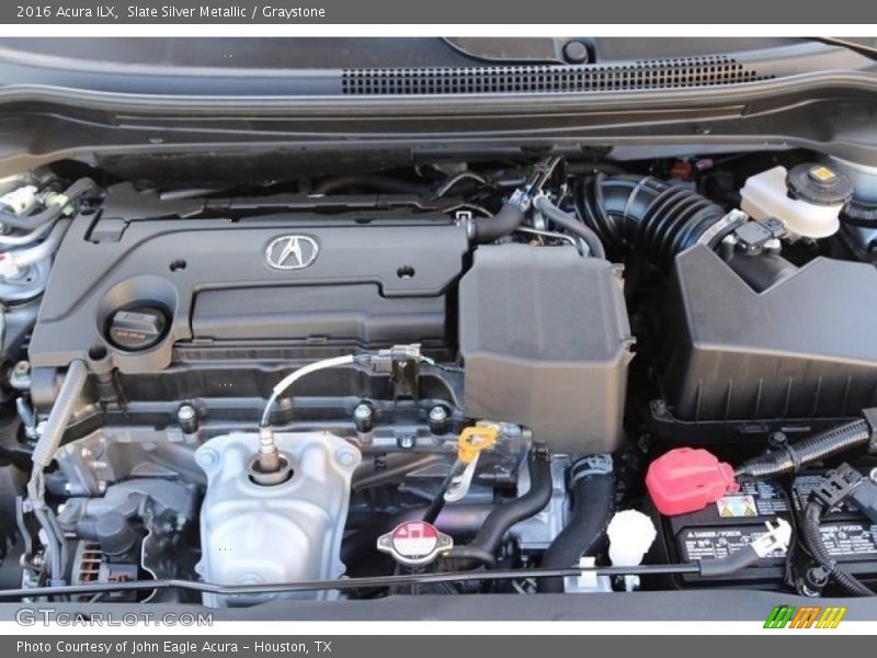 Slate Silver Metallic / Graystone 2016 Acura ILX