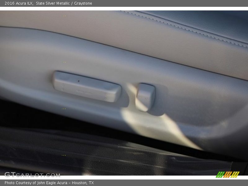 Slate Silver Metallic / Graystone 2016 Acura ILX