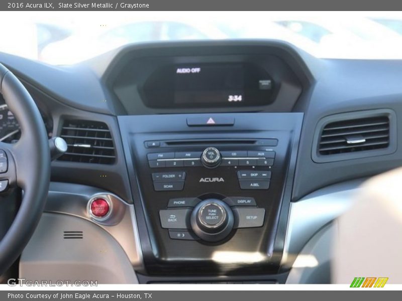 Slate Silver Metallic / Graystone 2016 Acura ILX