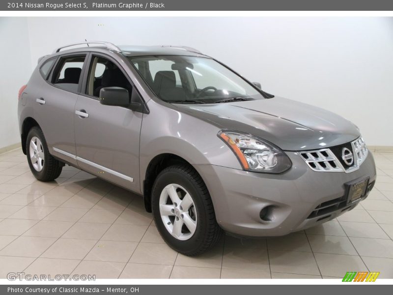 Platinum Graphite / Black 2014 Nissan Rogue Select S