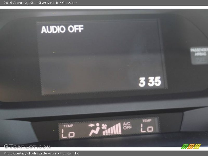 Slate Silver Metallic / Graystone 2016 Acura ILX