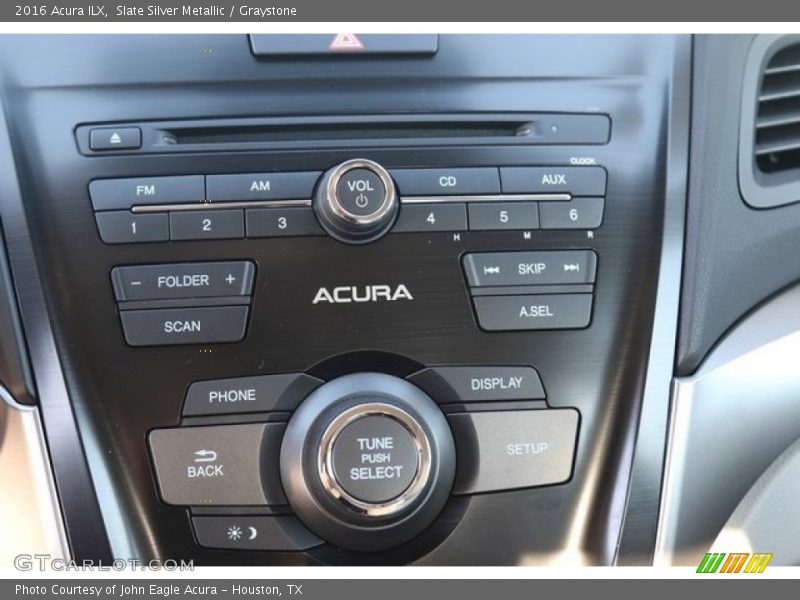 Slate Silver Metallic / Graystone 2016 Acura ILX