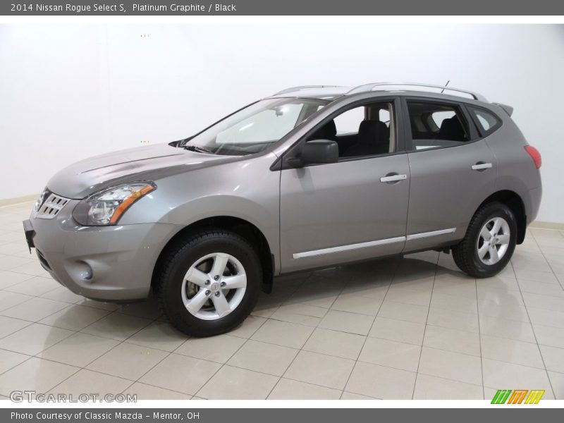 Platinum Graphite / Black 2014 Nissan Rogue Select S