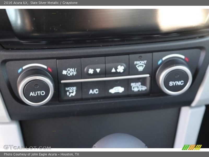 Slate Silver Metallic / Graystone 2016 Acura ILX