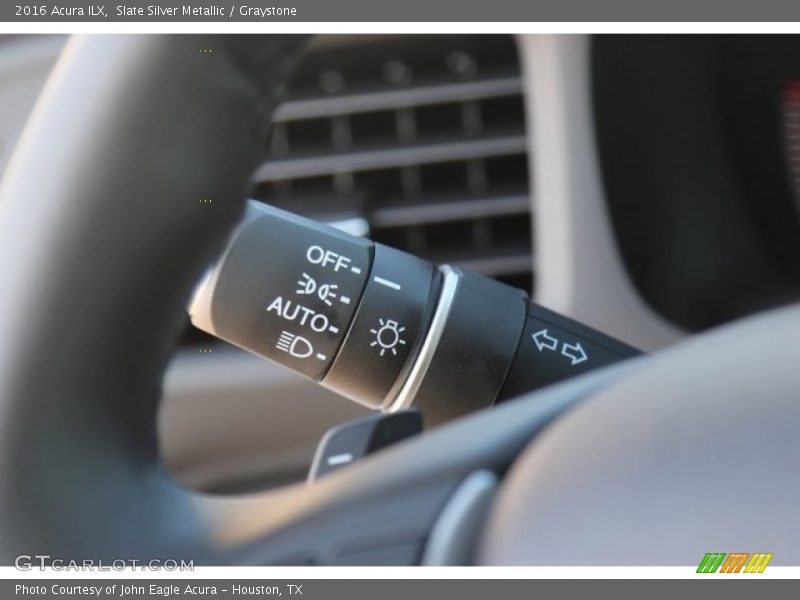 Slate Silver Metallic / Graystone 2016 Acura ILX