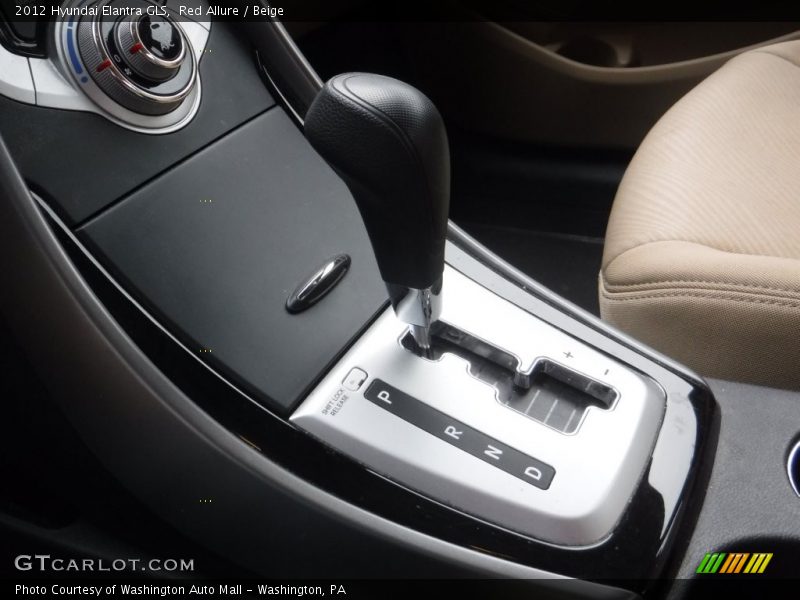 Red Allure / Beige 2012 Hyundai Elantra GLS