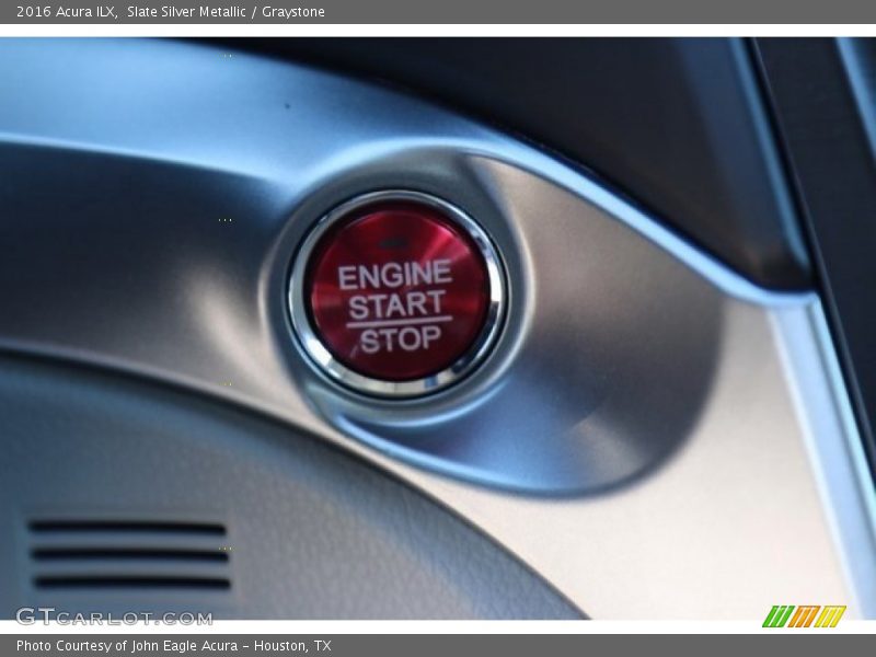 Slate Silver Metallic / Graystone 2016 Acura ILX