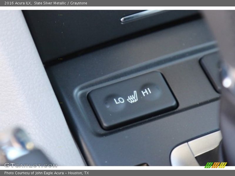 Slate Silver Metallic / Graystone 2016 Acura ILX