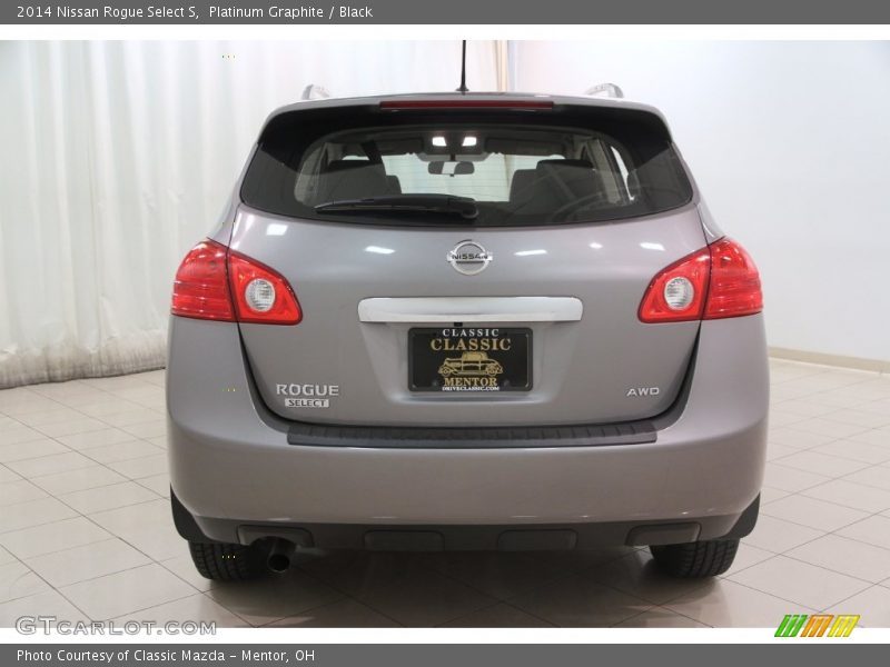 Platinum Graphite / Black 2014 Nissan Rogue Select S