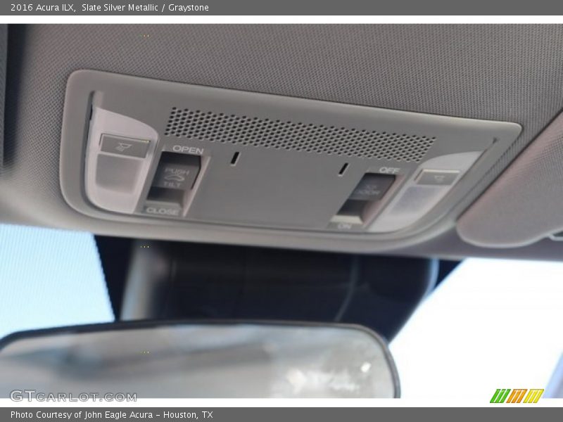 Slate Silver Metallic / Graystone 2016 Acura ILX