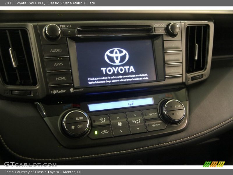 Classic Silver Metallic / Black 2015 Toyota RAV4 XLE