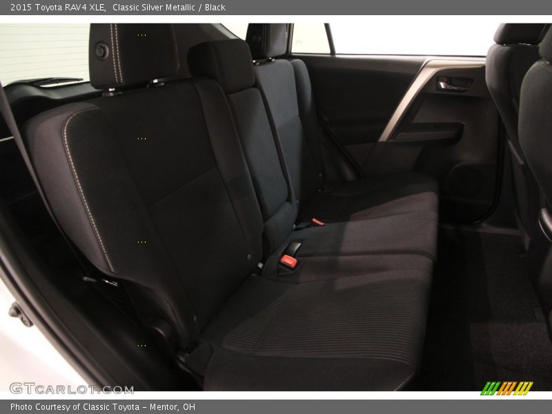 Classic Silver Metallic / Black 2015 Toyota RAV4 XLE