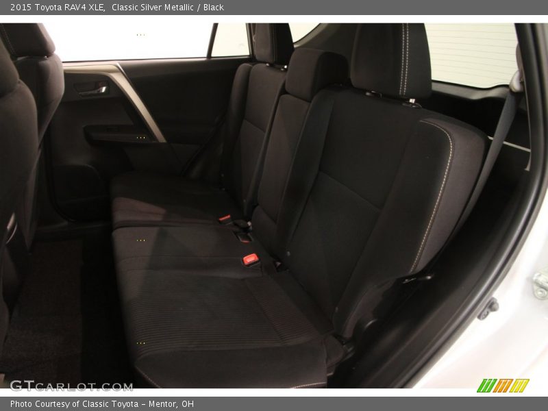 Classic Silver Metallic / Black 2015 Toyota RAV4 XLE