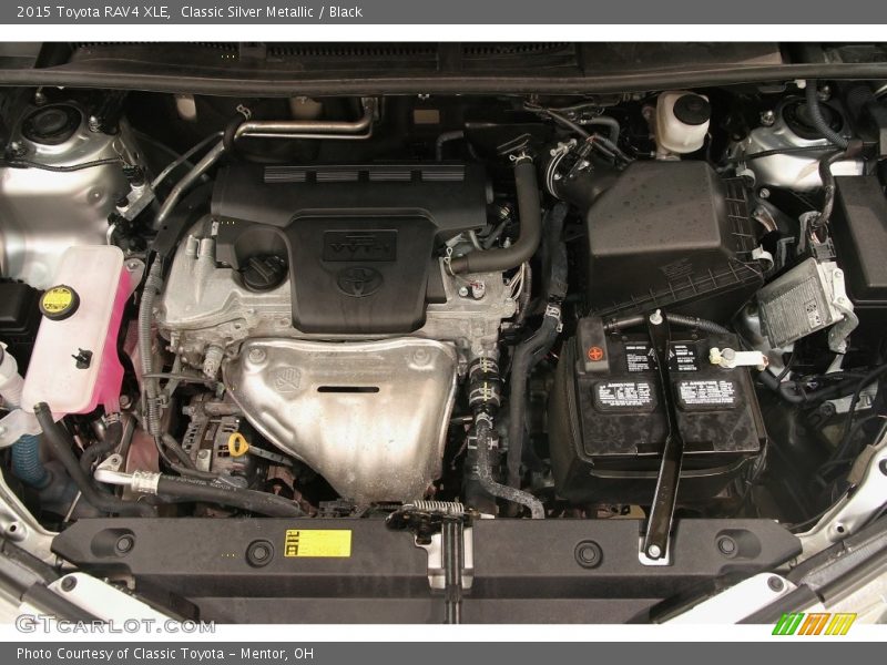 Classic Silver Metallic / Black 2015 Toyota RAV4 XLE