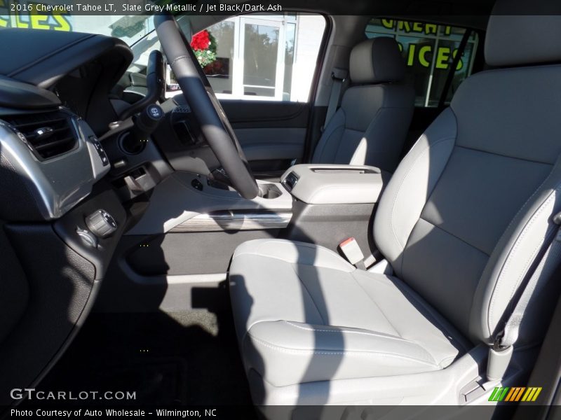 Slate Grey Metallic / Jet Black/Dark Ash 2016 Chevrolet Tahoe LT