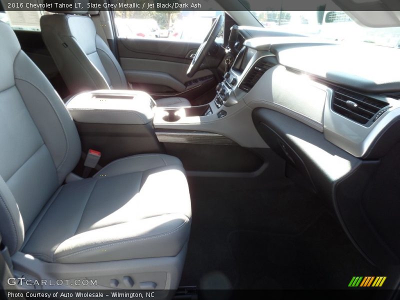 Slate Grey Metallic / Jet Black/Dark Ash 2016 Chevrolet Tahoe LT